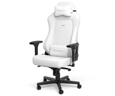 Žaidimų kėdė Noblechairs HERO High-tech faux leather Gaming Chair, Baltas Edition