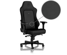 Žaidimų kėdė Noblechairs HERO High-tech faux leather Gaming Chair, Black Edition