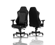 Žaidimų kėdė Noblechairs HERO PU-Leather Gaming Chair, Juoda