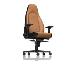 Žaidimų kėdė Noblechairs ICON Real leather Gaming Chair, Cognac-Juoda