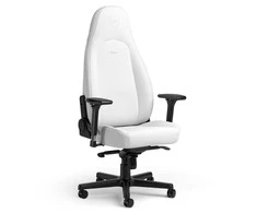 Žaidimų kėdė Noblechairs ICON Aukštųjų technologijų dirbtinės odos žaidimų kėdė, Baltas Edition