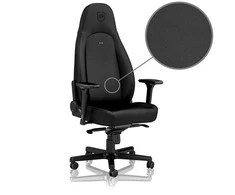 Žaidimų kėdė Noblechairs ICON Juodas Edition Vinyl / PU hybrid leather Gaming Chair, Juoda