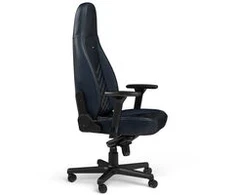 noblechairs ICON Real Leather Gaming Chair - Midnight-Mėlyna/Graphite