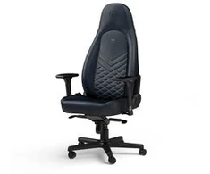 noblechairs ICON Real Leather Gaming Chair - Midnight-Mėlyna/Graphite