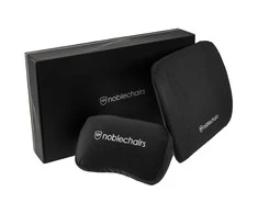 Žaidimų kėdės pagalvėlių rinkinys Noblechairs Memory Foam Cushion Set, tinka EPIC/ICON/HERO, Juoda