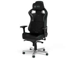 Žaidimų kėdės pagalvėlių rinkinys Noblechairs Mercedes-AMG Petronas F1 TeamMemory Foam Cushion Set, tinka EPIC/ICON/HERO, Juoda