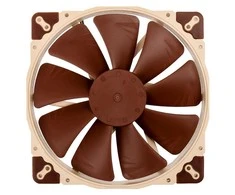 Noctua NF A20 5V PWM Kompiuterio dėklas Fan 20 cm rusvai gelsvas, Raudona
