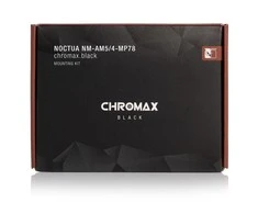 „Noctua NM-AM5/4-MP78 chromax juodas“ montavimo komplektas – AM5/AM4