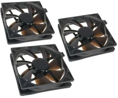 Noiseblocker BlackSilent Pro Fan PL2 - 120mm, 3 Stück