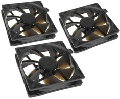 Noiseblocker BlackSilent Pro Fan PLPS - 120mm PWM, 3 Stück