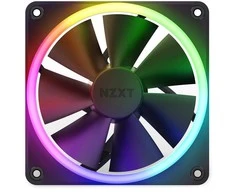 NZXT F120 RGB 120mm juoda - 3 ventiliatorių + valdiklio rinkinys