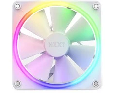 NZXT F120 RGB 120mm balta - 3 ventiliatorių + valdiklio rinkinys