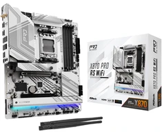 Pagrindinė plokštė ASROCK X870 PRO RS WIFI AM5 DDR5 ATX MB
