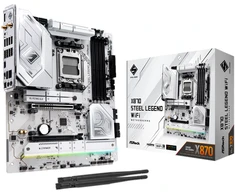 Pagrindinė plokštė ASROCK X870 STEEL LEGEND WIFI AM5 DDR5 ATX MB