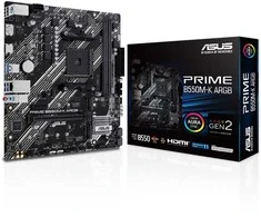 Pagrindinė plokštė ASUS Prime B550M-K ARGB, AMD B550 motherboard - socket AM4