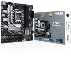 Pagrindinė plokštė ASUS PRIME B660M-A D4-CSM/LGA 1700/Micro-ATX/Intel B660