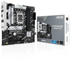 ASUS PRIME B760M-PLUS | Asus | Procesorių šeima Intel B760 | Procesoriaus lizdas 1 x LGA1700 lizdas | 4 DIMM lizdai - DDR5, be ECC, on-chip ECC, nebuferiniai | Palaikomos standžiojo disko sąsajos SATA-600 (RAID), 2 x M.2 | SATA jungčių skaičius 4