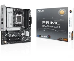 Pagrindinė plokštė ASUS PRIME B840M-A-CSM AMD B840 Lizdas AM5 mikro ATX