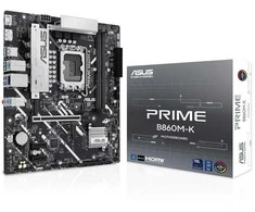 Pagrindinė plokštė ASUS PRIME B860M-K Intel B860 LGA 1851 (V1 lizdas) mikro ATX