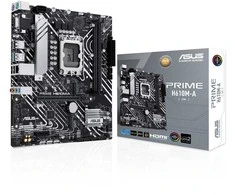 Pagrindinė plokštė ASUS PRIME H610M-A-CSM LGA1700 2DDR5 microATX 4xSATA MB 1xHDMI 1xDP 1xD-Sub 2xM.2