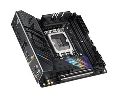 Pagrindinė plokštė ASUS Intel B760 Express / LGA1700 / Mini-ITX / Atmintis DDR5 / Atminties lizdai 2 / 1xPCI-Express 5.0 16x / 2xM.2 / 1xHDMI / 1xDisplayPort / 3xUSB 2.0 / 3xUSB 3.2 / 2xUSB-5  /  STRIXB760-IGAMINGWIFI