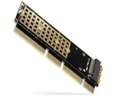 AXAGON PCEM2-1U PCI-E 3.0 16x - M.2 SSD NVMe, iki 80 mm SSD, žemo profilio 1U