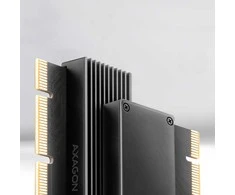 AXAGON PCI-Express x16 adapteris su aušintuvu, skirtas NVMe M.2 SSD diskui prijungti prie kompiuterio | PCEM2-XS