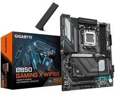 Pagrindinė plokštė Gigabyte B850 GAMING X WIFI6E | Procesorių šeima AMD | Procesoriaus lizdas AM5 | DDR5 | Palaikomos standžiojo disko sąsajos SATA, M.2 | SATA jungčių skaičius 4