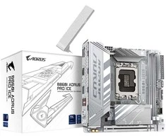 Pagrindinė plokštė GIGABYTE B860I AORUS PRO ICE LGA1851 MB 2xDDR5 2xSATA 2xM.2