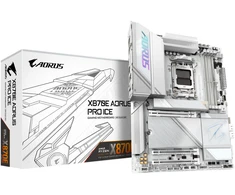 Pagrindinė plokštė GIGABYTE X870E AORUS PRO ICE AM5 ATX MB