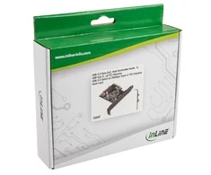 Kontroler InLine® sąsajos kortelė, USB 3.2 Gen.2x2, 1x USB Type-C, įsk. žemo profilio lizdo laikiklis, PCIe x4