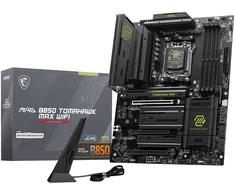 Pagrindinė plokštė MSI MAG B850 TOMAHAWK MAX WIFI | AMD B850 | SAM5 | ATX | Atmintis DDR5 | Atminties lizdai 4 | 3x PCI Express 16x | 4x M.2 | 1x HDMI