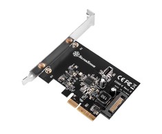 „Silverstone SST-ECU02-E“ USB adapterio plokštė, PCIe 3.0, 1x USB-C 3.1 vidinis - žemo profilio