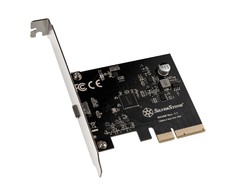 Kontrolierius SilverStone PCIE 3, 0 x4 - USB- C 3, 2 2x2 genas (SST- ECU06)