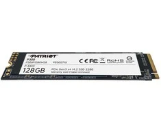 Kietasis vidinis diskas Patriot P300 M.2 PCIe Gen 3 x4 128GB SSD