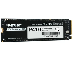 SSD diskas Patriot P410 4TB M.2 2280 PCI-E x4 Gen4 NVMe (P410P4TBM28H)