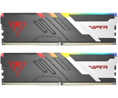 Patriot VVR532G60C28AK Viper Steel RGB, VIPER VENOM DDR5 RGB AMD 32GB (2x16GB) 6000MT/s UDIMM rinkinys