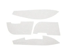 Pelė Endgame Gear XM1 Lizard Skins DSP Grip – baltos spalvos