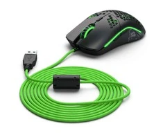 Glorious Pelės kabelis Ascended Cable V2 - Gremlin Žalias