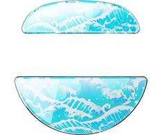 Pelė Ślizgacze Lamzu Ślizgacze Lamzu Glass Skatez do Atlantis OG V2 - szklane