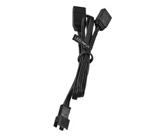 PHANTEKS 3 kontaktų RGB LED adapterio kabelis pagrindinėms plokštėms su A-RGB jungtimi