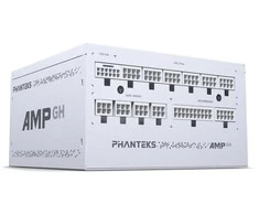 PHANTEKS AMP GH 1200W 80 PLUS Platinum PSU, PCIe 5.1, ATX 3.1 – 1.200 Watt, baltos spalvos