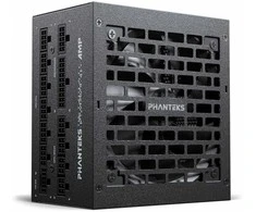 PHANTEKS AMP GH 1200W 80 PLUS Platinum PSU, PCIe 5.1, ATX 3.1 – 1.200 Watt, juodos spalvos