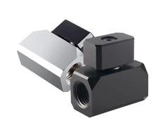 PHANTEKS Ball Valve G1/4 col. Ball Valve – Brass, sidabrinis