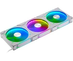 Phanteks D30 PWM Regular Airflow, D-RGB korpuso ventiliatorius, 3-pack – 140mm, baltos spalvos