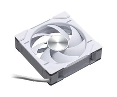 PHANTEKS D30 PWM Regular Airflow D-RGB fan – 120mm, baltos spalvos