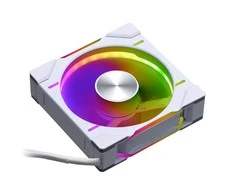 PHANTEKS D30 PWM Regular Airflow D-RGB fan – 120mm, baltos spalvos