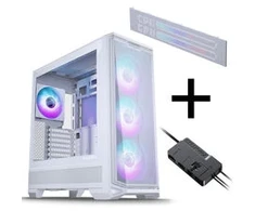 PHANTEKS Eclipse G400A kompiuterio korpuso rinkinys + Matrix LED + Nexlinq V2 valdiklis - baltas