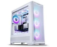 PHANTEKS Eclipse G400A PC-Gehäuse + Glacier M25 Gen2 AiO-Wasserkühlung - baltas