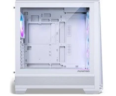 PHANTEKS Eclipse G400A PC-kompiuterio korpusas, Midi-Tower, E-ATX, Tempered Glass, D-RGB – baltos spalvos